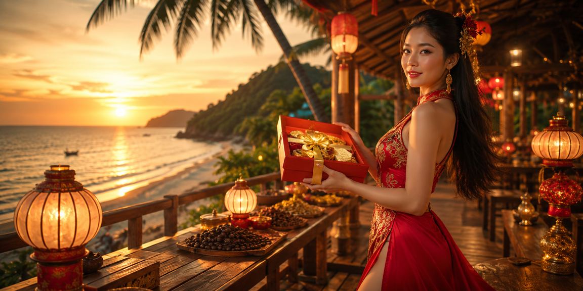 Khách hàng VIP tại Phú Quốc xem thông tin ưu đãi cao cấp trong kỳ nghỉ