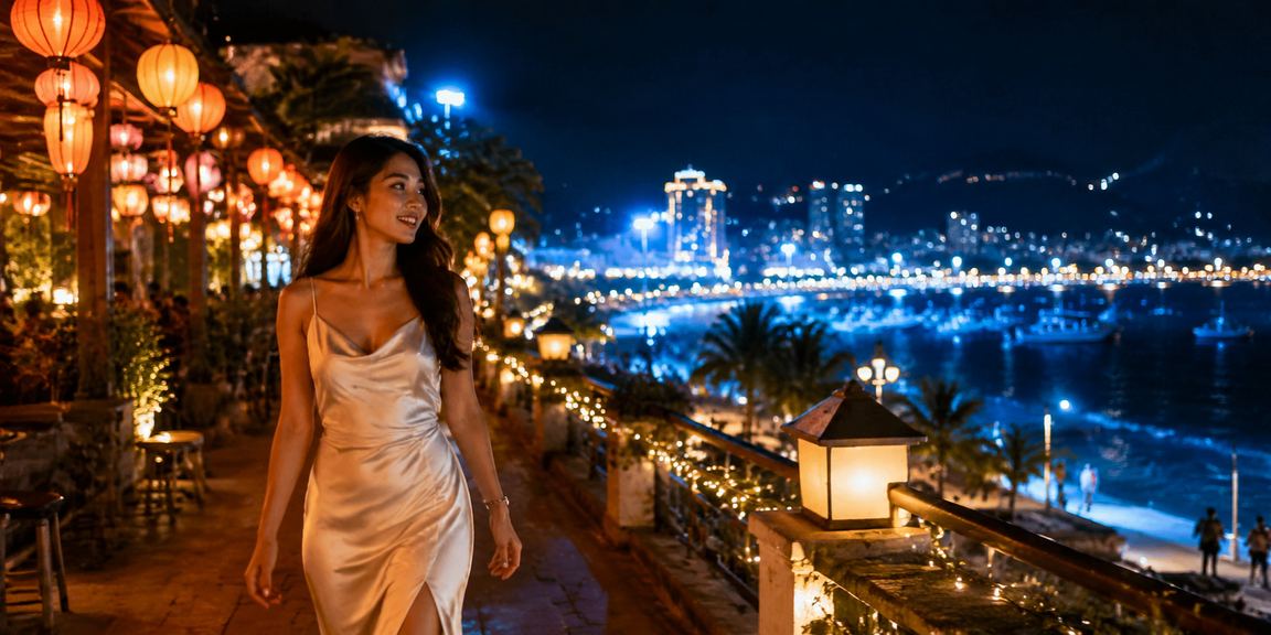 Người chơi tại Quy Nhơn đặt cược thể thao buổi tối tại khu chợ đêm sôi động