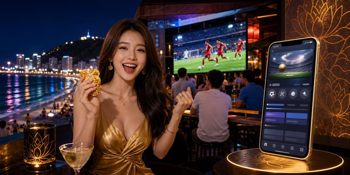 Người dùng truy cập casino trực tuyến 18tube trên điện thoại tại bãi biển Vũng Tàu
